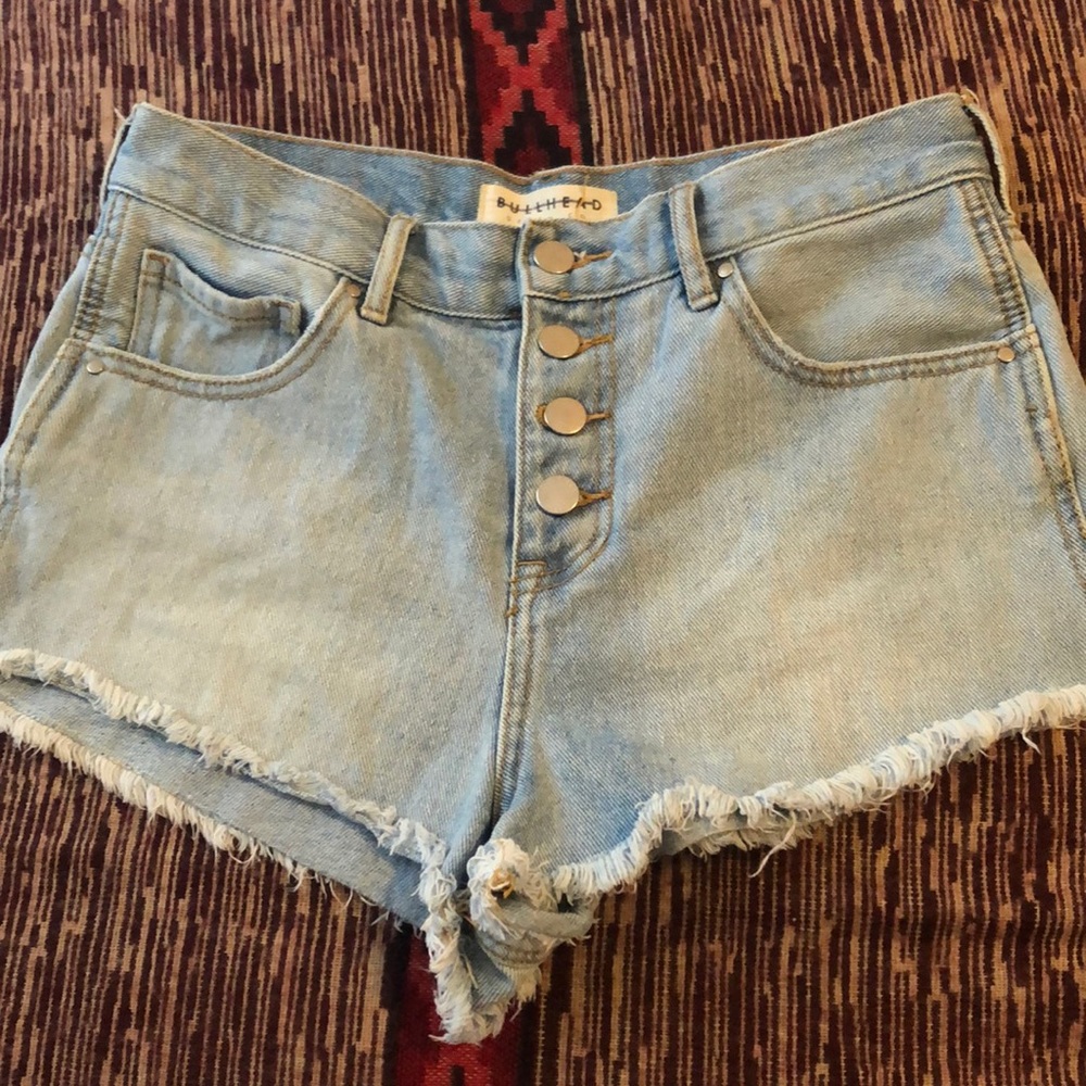 Bullhead Denim Co. High Rise Shorts